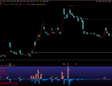 通达信仿【开盘啦竞价净额】竞价精品副图指标 个股买入成交金额与卖出成交金额的差值