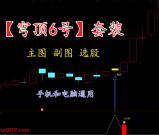 通达信【穹顶6号】主附图选股/高位接力上升浪思路手机电脑通用无未来函数