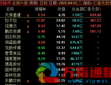 通达信《仁者无敌竞价》集合竞价排序指标 信号精准高效 源码